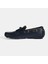 Erkek Lacivert Bağcık Detaylı Slip-On Deri Loafer 3