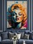 Marilyn Monroe Sanatı Dekoratif Kanvas - Mdf Ahşap Tablo 2
