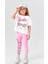 Kız Çocuk Barbie T-Shirt Alt Üst Takım 1