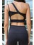 Asana Omuz Detay Spor Siyah Crop 4