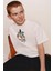 Erkek Çocuk Minecraft Baskılı Yazılı T-Shirt 2