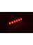10 Adet Kırmızı Parmak Lamba 6 LED 12V 24V 2