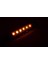 10 Adet Sarı Parmak Lamba 6 LED 12V 24V 2