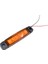 10 Adet Sarı Parmak Lamba 6 LED 12V 24V 3
