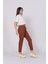 Çift Kemer Detaylı, Duble Paça, Çift Cepli Basic Trend Pantolon 30223 1
