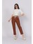 Çift Kemer Detaylı, Duble Paça, Çift Cepli Basic Trend Pantolon 30223 3