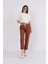 Çift Kemer Detaylı, Duble Paça, Çift Cepli Basic Trend Pantolon 30223 4