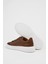 Özel Tasarım Havuz Taban Deri Sneakers Ayakkabı 4