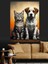 Dost Kedi ve Köpek Dekoratif Kanvas - Mdf Ahşap Tablo 2