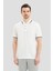 Beyaz Polo Yaka T-Shirt 1