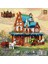 Sokak Sahnesi Yapı Taşları Puzzle Montajı Çocuk Oyuncakları Kulübe Modeli Süsler (Yurt Dışından) 1