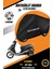 Motosiklet Branda Honda Activa Siyah Su Geçirmez ve Dayanıklı (En Kalın) Kumaş Ömürlük Kullanım 1