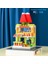 Yeni Yaratıcı Yapı Taşları Buket Ahşap Evler Monte Puzzle Çocuk Oyuncakları Süsler Hediye (Yurt Dışından) 1