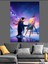 Ressam Penguen Dekoratif Kanvas - Mdf Ahşap Tablo 4