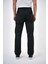 Erkek Regular Fit Bağcıklı Düz Paça Pantolon Siyah 4