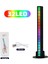 Sese Duyarlı 32 LED Şarjlı Rgb Ekolayzer 8 Mod Ambiyans Çubuğu 3