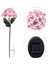 Güneş Enerjili Ortanca Çiçeği Bahçe Balkon Teras Dekoratif LED Aydınlatma Solar Hydrangea Light 5