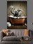 Küvette Oturan Fil Dekoratif Kanvas - Mdf Ahşap Tablo 1