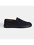 Erkek Lacivert Slip-On Nubuk Deri Loafer 1