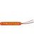 10 Adet Sarı Parmak Lamba 9 LED 12V 24V 3