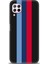 Huawei P40 Lite Kılıf Hd Baskılı - Bordo Mavi Çubuklar 1