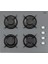 AO 6041 GC 60 cm 4 Gözlü Gazlı Ankastre Ocak 1
