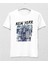 Nyc Citizen 1983 – Şehir Ruhunu Üzerinde Taşı T-Shirt Beyaz 1