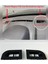 Renault Megane 2 (2004-2009) Ön Cam Havalandırma Izgarası Sağ ve Sol Takım 2 Adet Siyah 1
