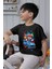 Süper Mario Tshirt Çocuk Tişört Cars 3 Siyah 1