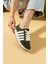 Bağcıklı Rahat Kalıp Şerit Detaylı Comfort Kadın Sneaker 001-1015-24 3