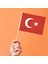 ( 50 Adet ) Küçük Boy Bayrak Çıtalı Kağıt Türk Bayrağı 1