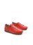 B251746 Deri Lastik Bağcıklı Kadın Kırmızı Konfor Ayakkabı 1