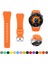 Haylou Gs / Haylou Rs3 / Haylou Rt Uyumlu Tokalı Çapraz Çizgili Silikon Kordon 22MM 2