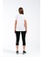 724100_Yeni sezon Kadın Baskılı açık Yuvarlak Yakalı Göğüs Cepli Kısa Kollu Spor Beyaz Tshirt 5