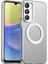 Galaxy A36 Uyumlu Kılıf Magsafe Mıknatıslı Mat Renkli Kamera Koruma Çıkıntılı Silikon Kapak 1