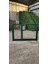 Bahçe Kapısı-Panel Çit Kapısı-Çift Kanatlı Kapı YEŞIL(-100 cm Yükseklik- 150 cm Eni) 5