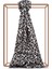 Leopar Desenli Ipek Şal 02452 Siyah 2