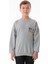 Önü ve Arkası Baskılı Bisiklet Yaka Erkek Çocuk Sweatshirt 1