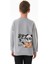 Önü ve Arkası Baskılı Bisiklet Yaka Erkek Çocuk Sweatshirt 4