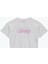Baskılı Beyaz Kız Çocuk T-Shirt J5SG-TST7525 2