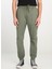 Lastikli Bel Lastikli Paça Haki Erkek Pantolon MLM04008801 Jogger Pantolon 2