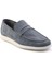 Kot Mavi Leather Erkek Loafer Ayakkabı E01395428302 2