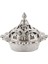 6 Adet Motif Işlemeli Yuvarlak Metal Lokumluk (356-6) 2