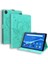 Lenovo Tab M10 Plus TB-X606F TB-X606X Için Standlı Kelebek Desenli Deri Kılıf-Yeşil (Yurt Dışından) 4
