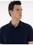 Erkek Lacivert Regular Fit %100 Pamuk Polo Yaka Basic Tişört 50306449-VR033 2