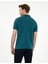 Erkek Zümrüt Slim Fit %100 Pamuk Polo Yaka Basic Tişört 50306448-VR055 5