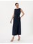 Kadın Lacivert Regular Fit Dokuma Elbise 50301028-VR033 1