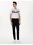 Erkek Siyah Slim Fit Beli Lastikli Kanvas Pantolon 50308111-VR046 3