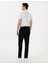 Erkek Siyah Regular Fit Basic Kanvas Pantolon 50308105-VR046 4