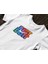 Raınbow Beyaz Bisiklet Yaka Yüksek Kalite Baskılı T-Shirt 5